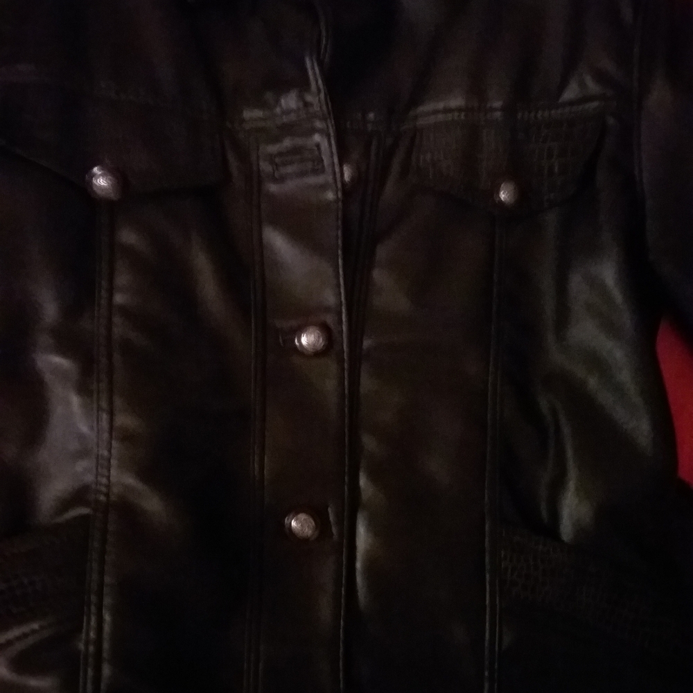 Authentic Leather Jacket- New - Picture 3 of 6